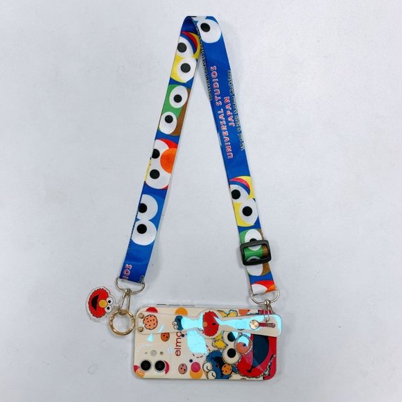 ELMO GLAM iPhone Case w/ Crossbody strap or Lanyard - Picture 4 of 13